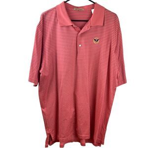 Peter Millar Double Mercerized Cotton Polo With Logo Size XL